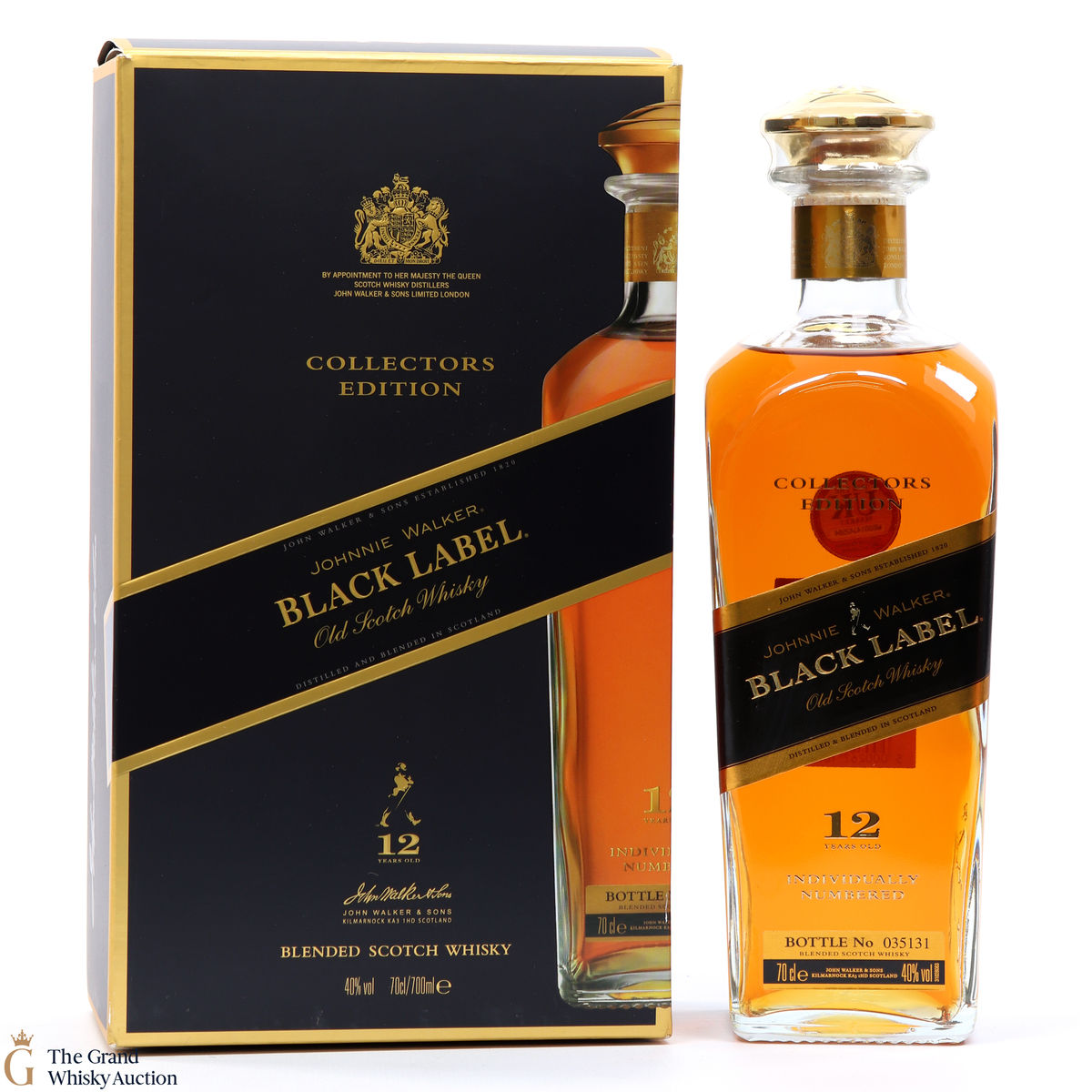 Johnnie Walker - 12 Year Old - Black Label - Collectors Edition