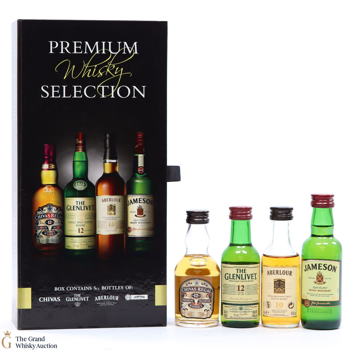 Premium Whisky Selection - 4 x 5cl 
