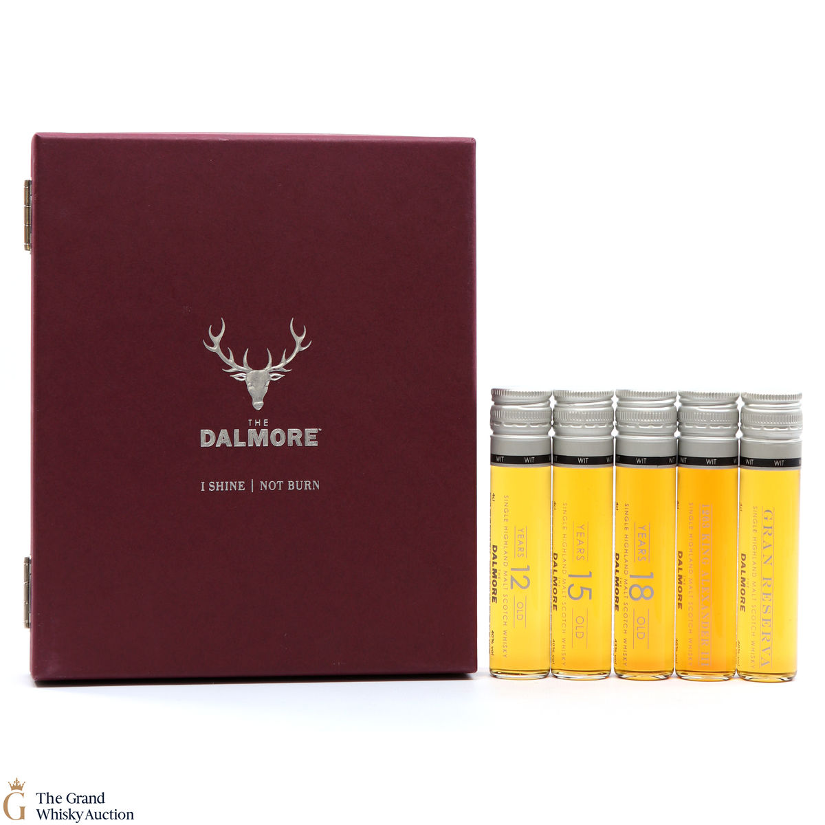 Dalmore - Vial set -  'I Shine | Not Burn' (5 x 4cl)