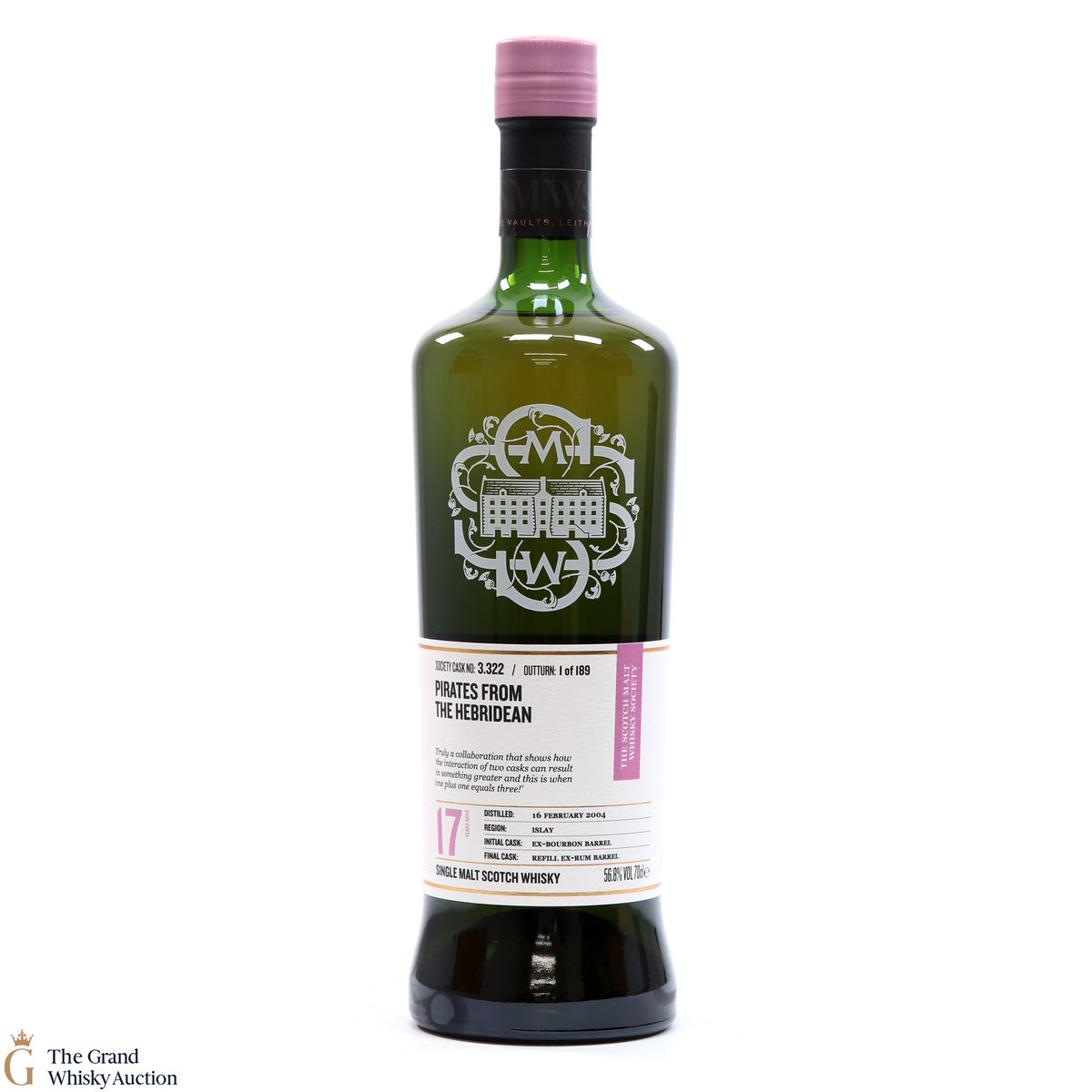 Bowmore - 17 Year Old - SMWS 3.322 - Pirates From The Hebridean