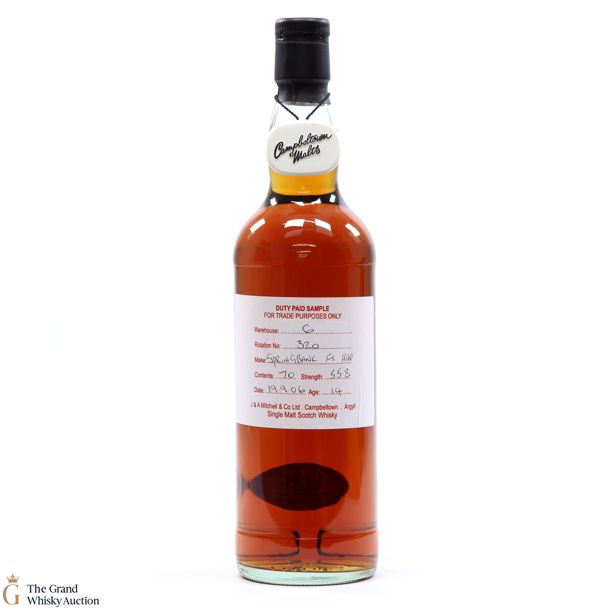 Springbank - 14 Year Old - 2006 Duty Paid Sample - Bottled 2021