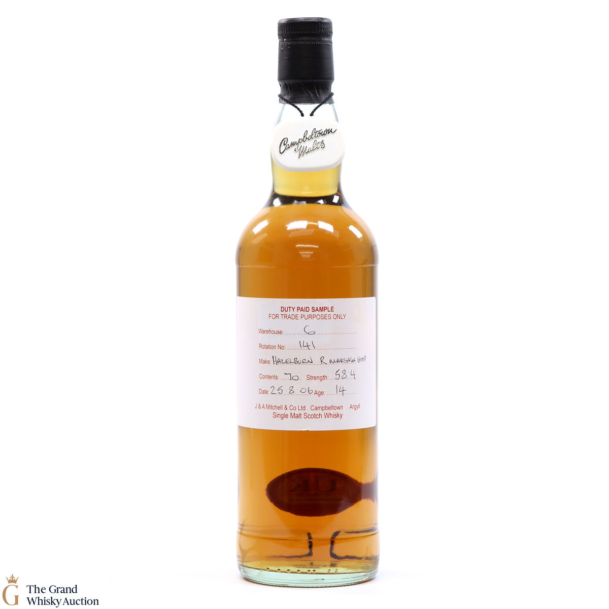 Springbank - 14 Year Old - 2006 Duty Paid Sample - Bottled 2021