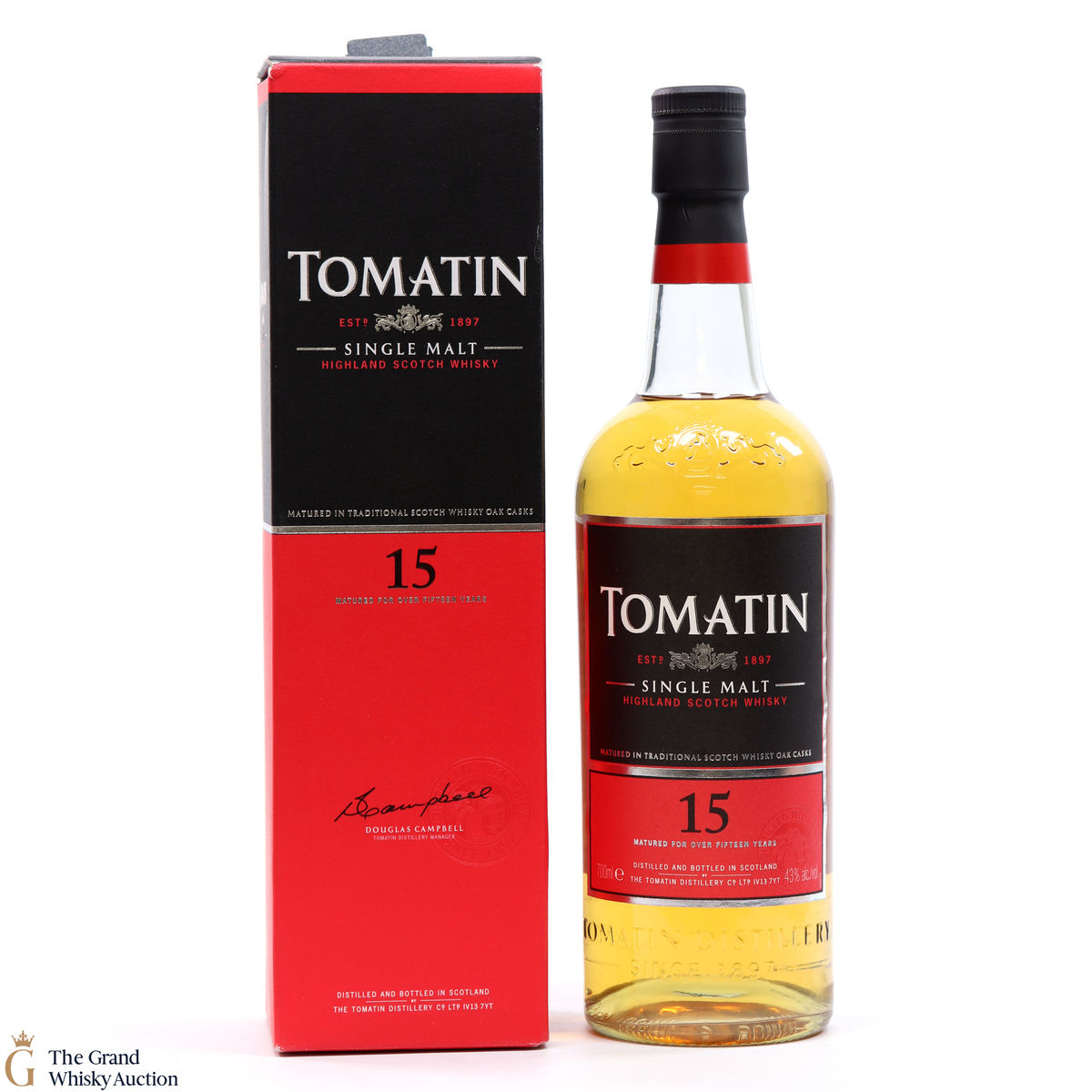 Tomatin - 15 Year Old