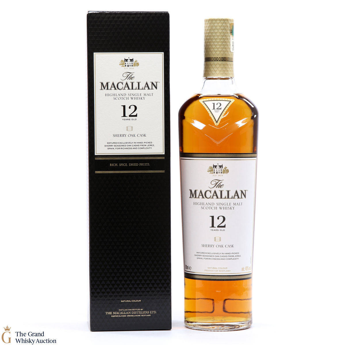 Macallan - 12 Year Old - Sherry Oak