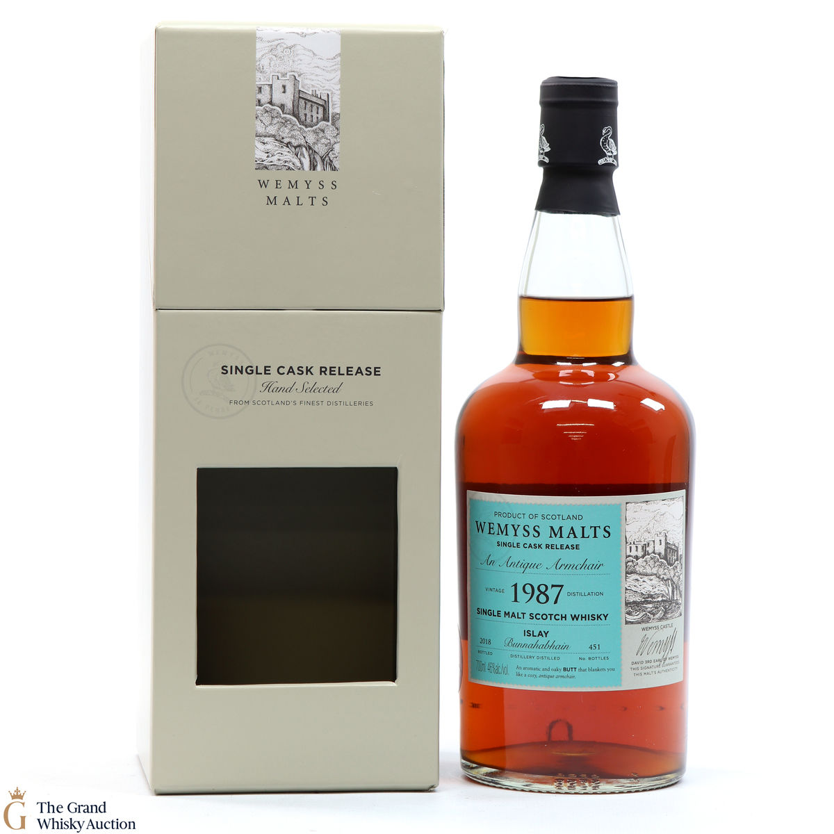 Bunnahabhain - 1987 Wemyss Malts - An Antique Armchair