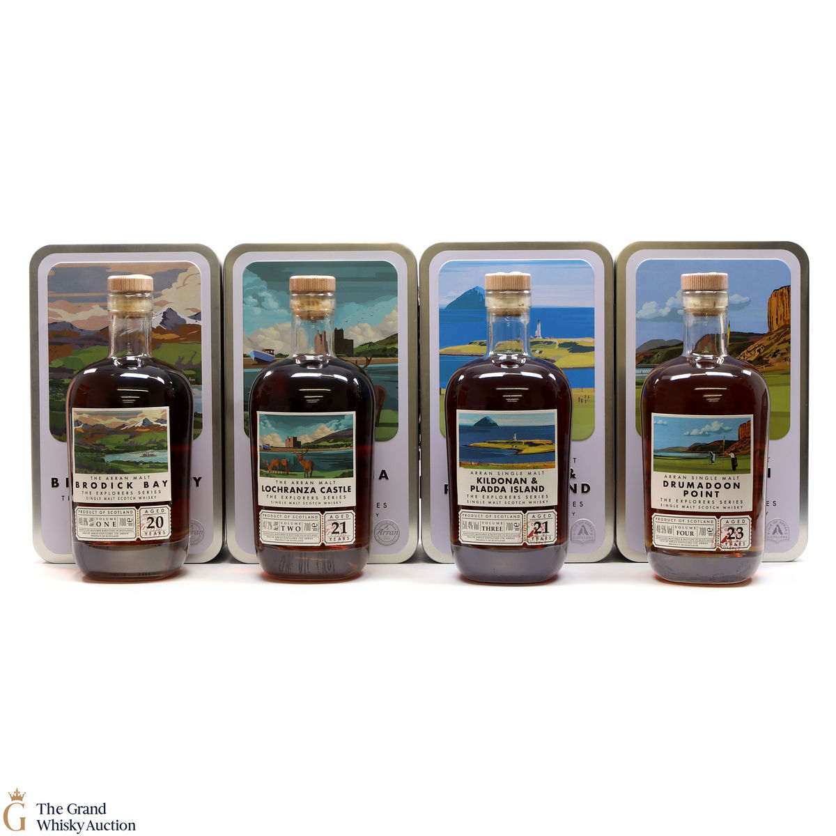 Arran - The Explorers Series - Vol.1-4 (4 x 70cl)