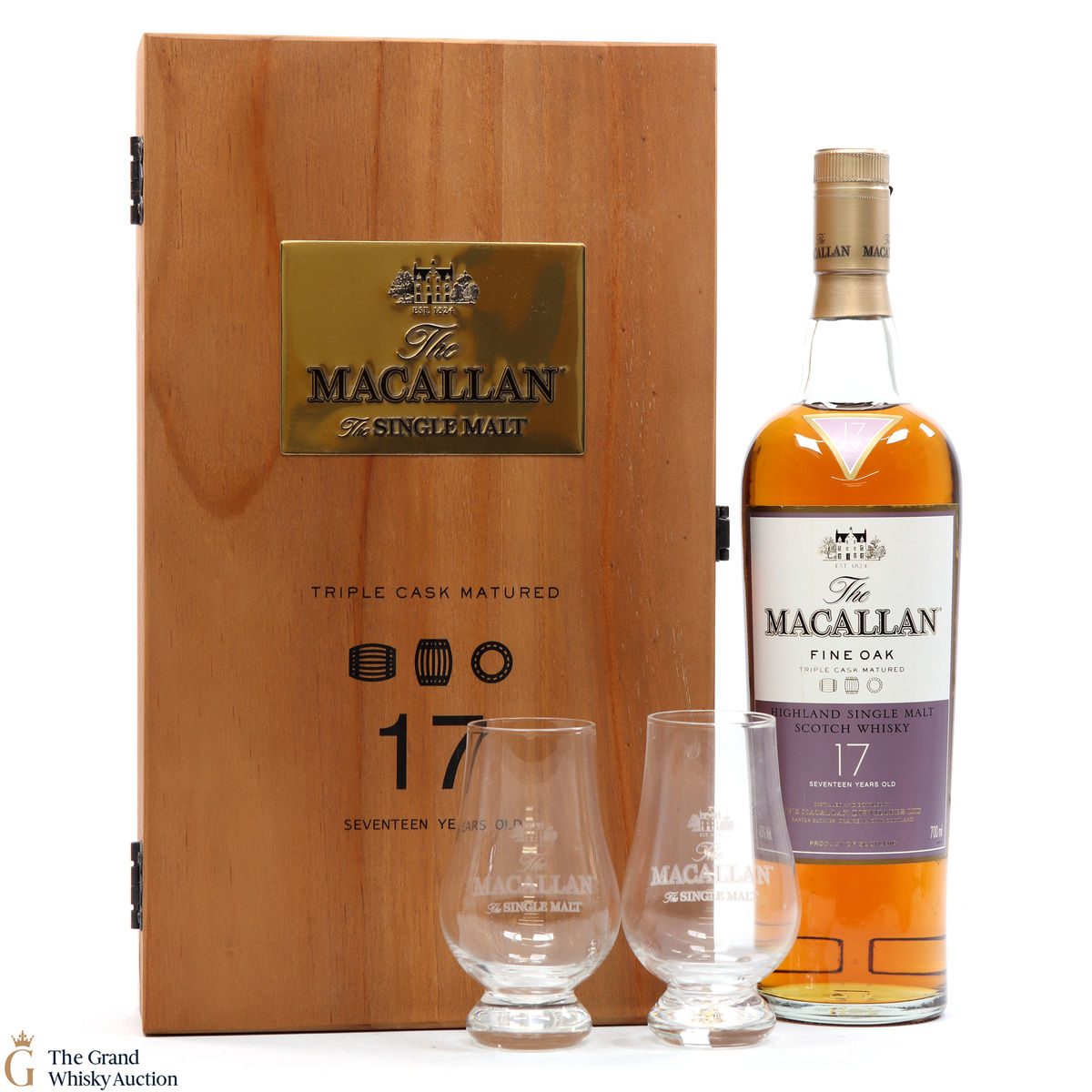 Macallan - 17 Year Old - Fine Oak Gift Set