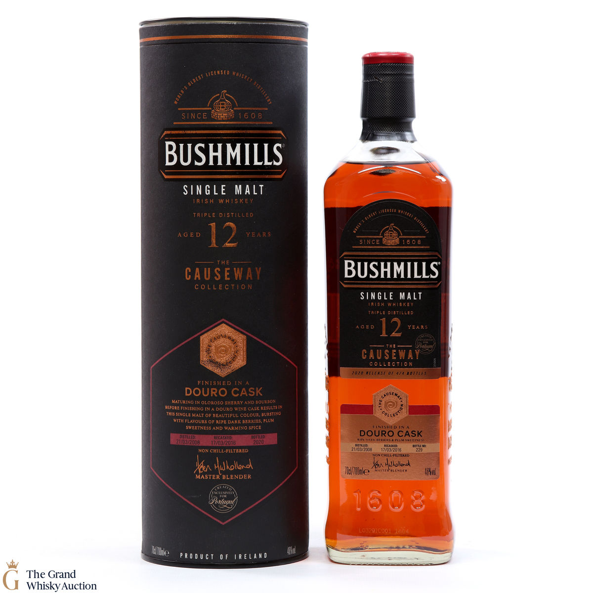 Bushmills - 12 Year Old - Douro Cask - Causeway Collection - Exclusively for Portugal