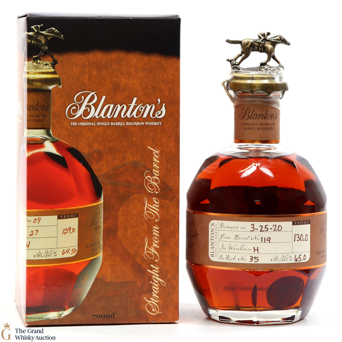 Blanton’s - Straight From The Barrel - Cask Strength