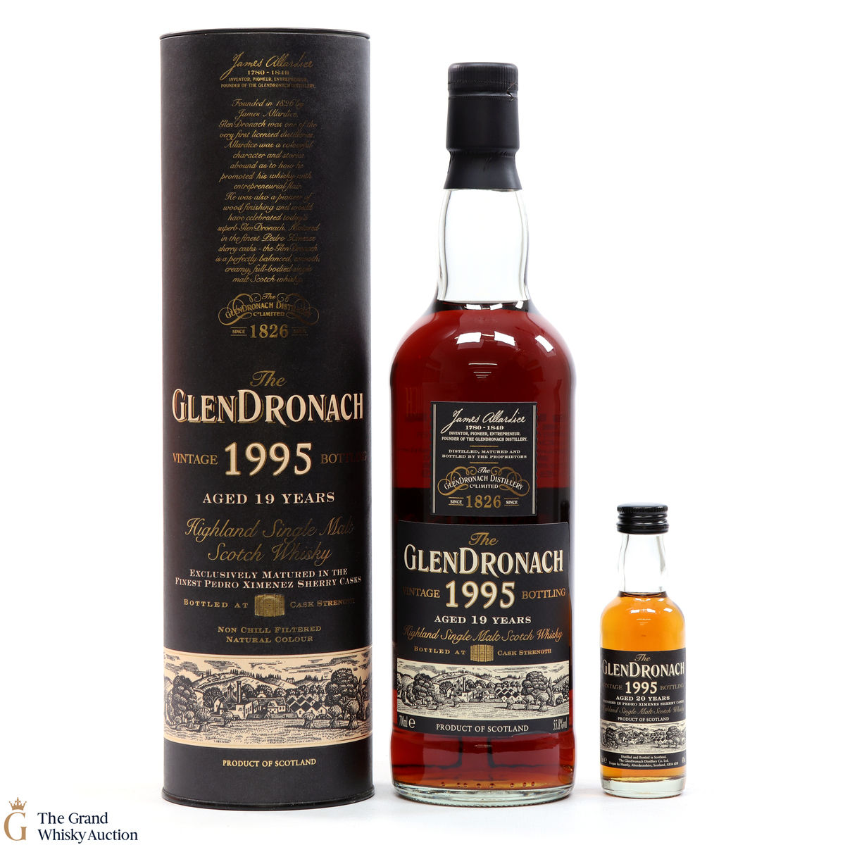 Glendronach - 19 Year Old 1995 + 20 Year Old 1995 5cl Mini