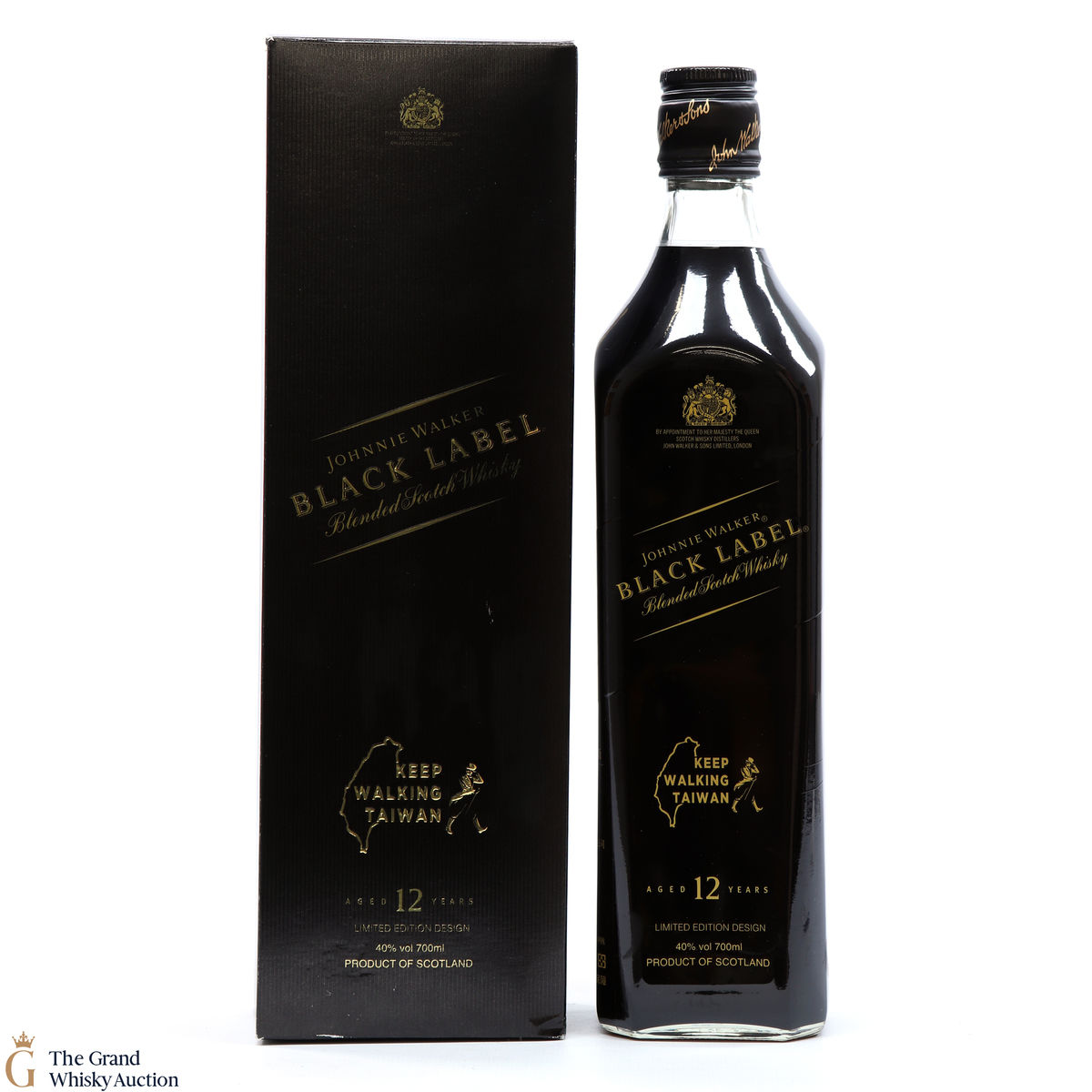 Johnnie Walker - 12 Year Old-  Black Label - Keep Walking Taiwan