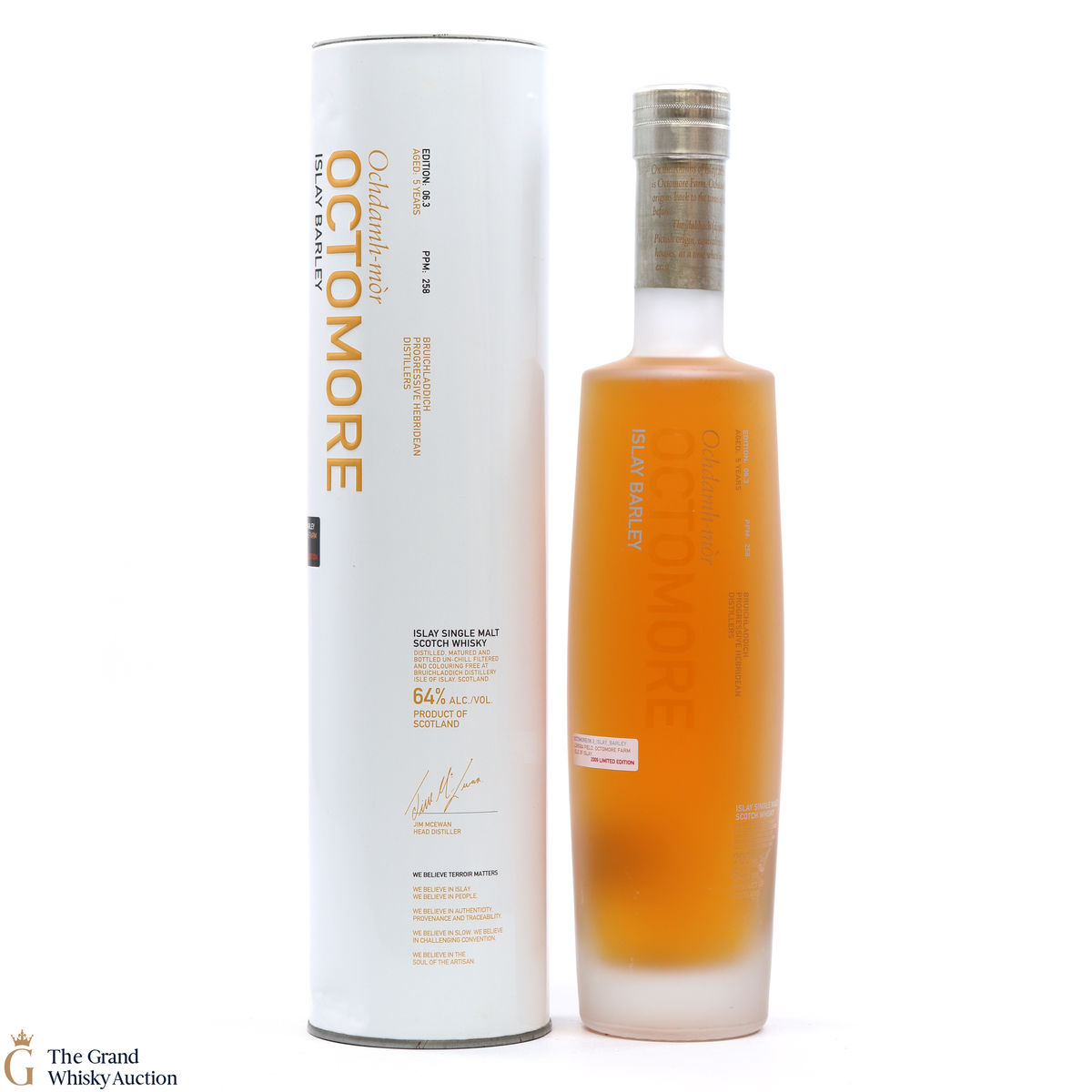 Octomore -  5 Year old - 06.3 Islay Barley