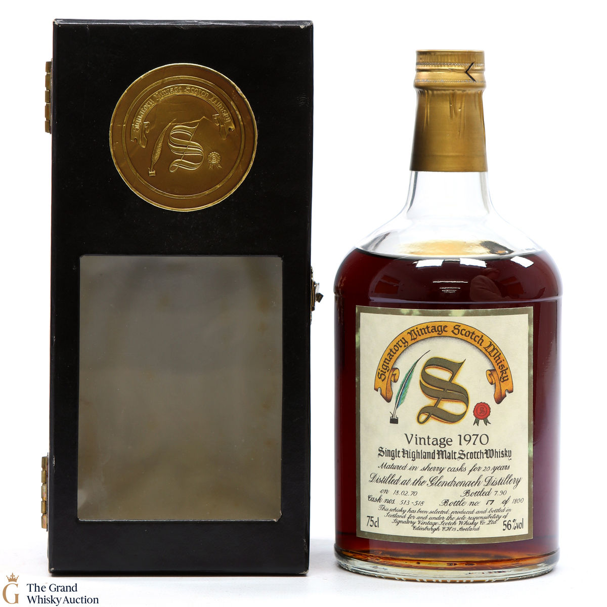 Glendronach - 20 Year Old 1970 - Signatory 