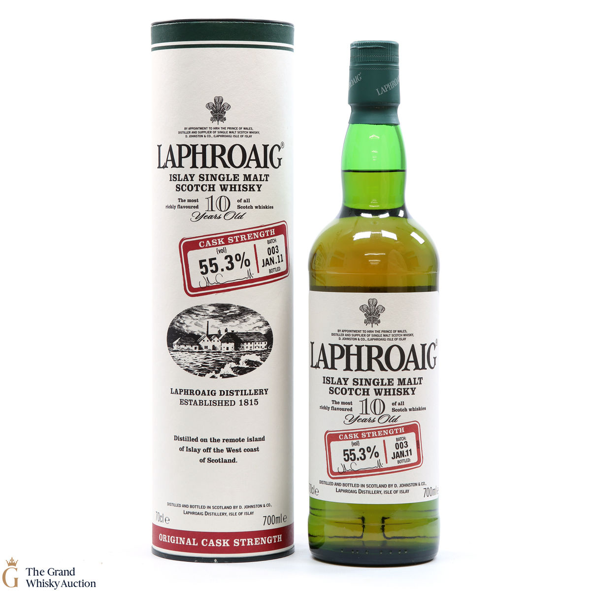 Laphroaig - 10 Year Old - Original Cask Strength Batch #003