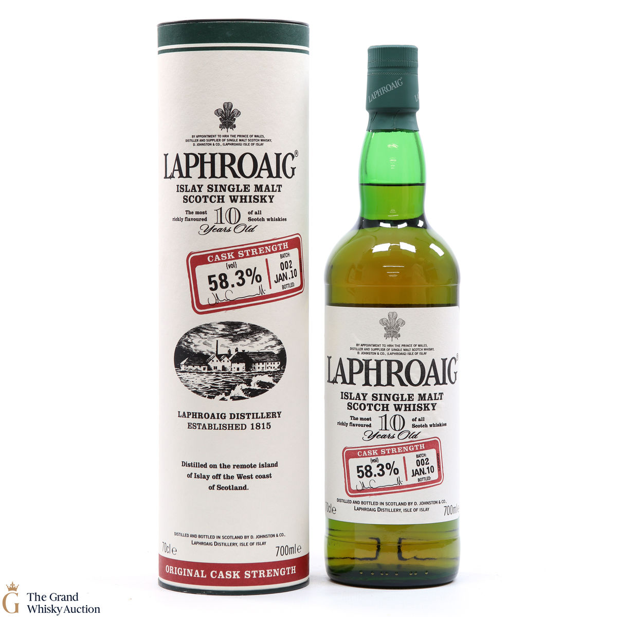 Laphroaig - 10 Year Old - Original Cask Strength Batch #002