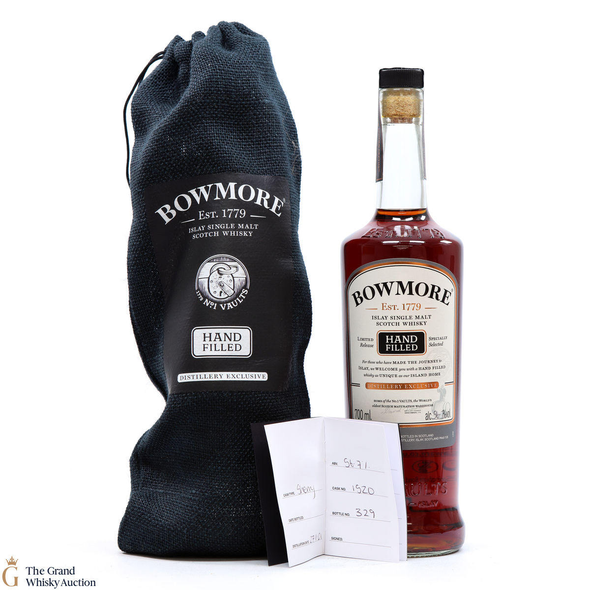 Bowmore - 18 Year Old 2001 - 2020 Hand Fill - Sherry Cask #1520