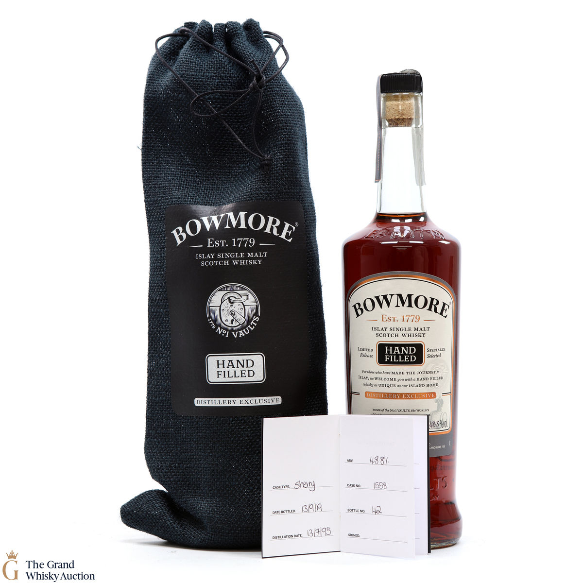 Bowmore - 24 Year Old 1995 - 2019 Hand Fill - Sherry Cask #1558