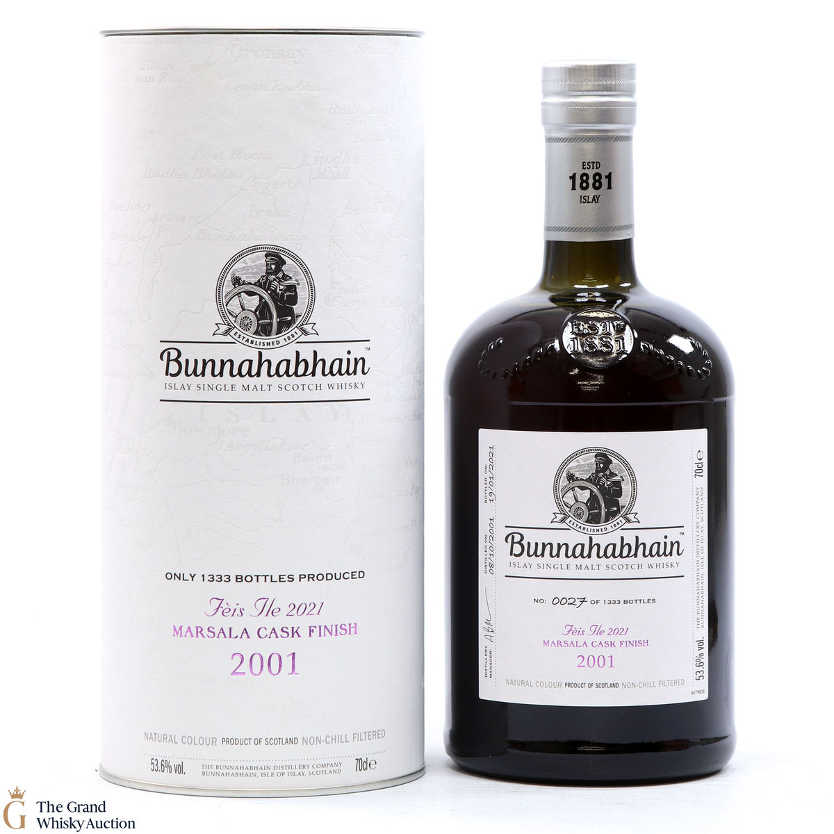 Bunnahabhain - Marsala Cask Finish 2001 - Feis Ile 2021