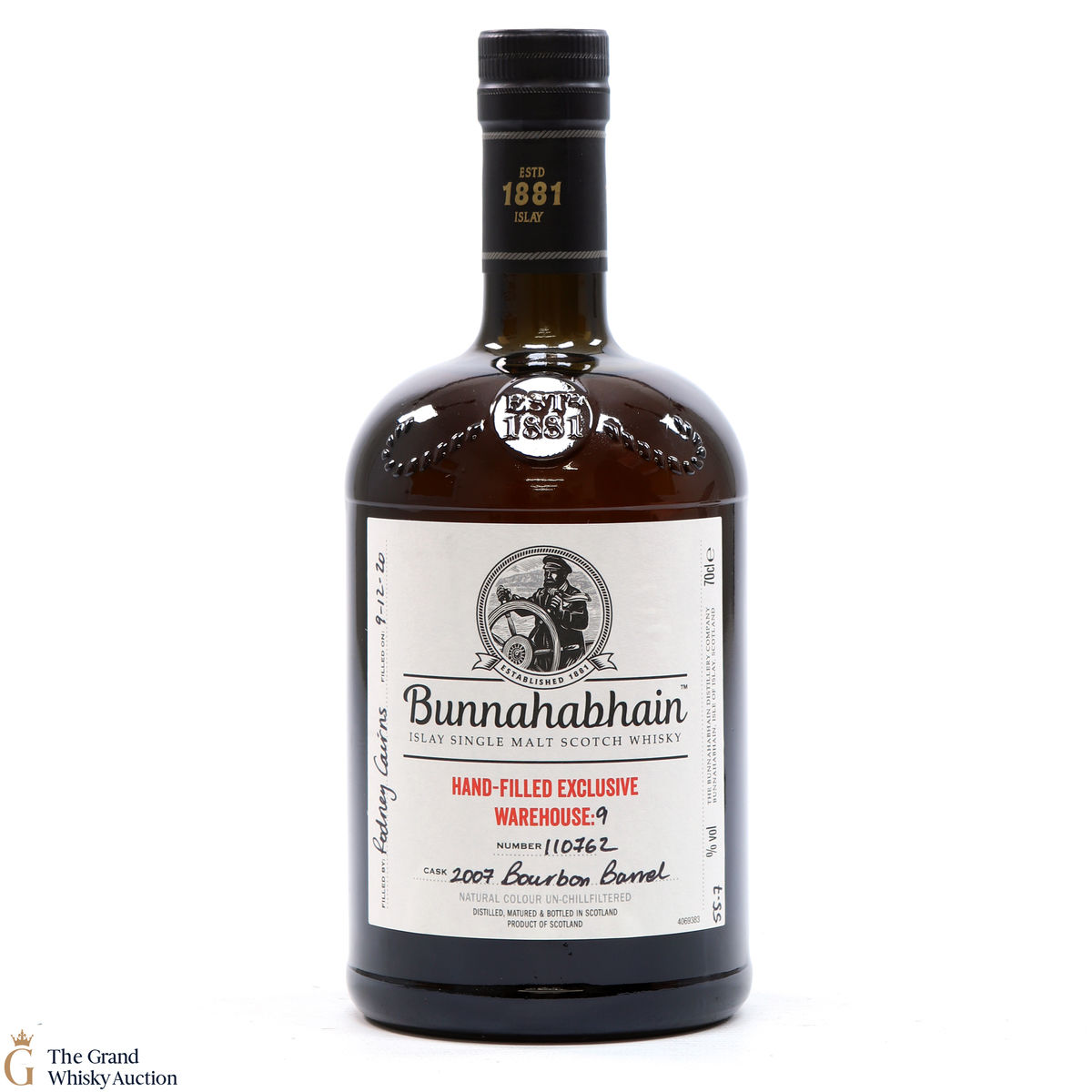 Bunnahabhain - 2007 Bourbon Barrel #110762 - Hand Fill 