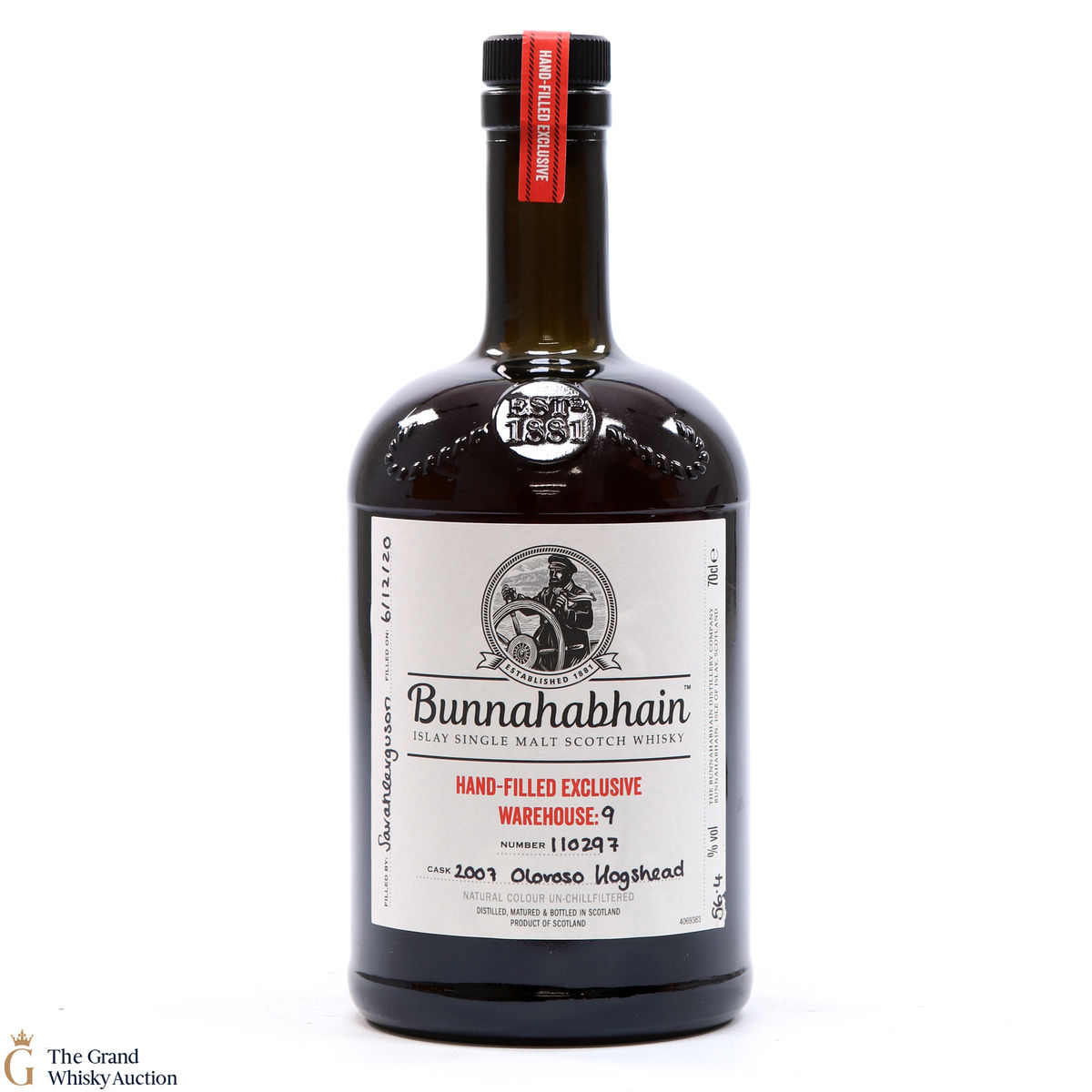 Bunnahabhain - 2007 Oloroso Hogshead #110297 (56.4%)