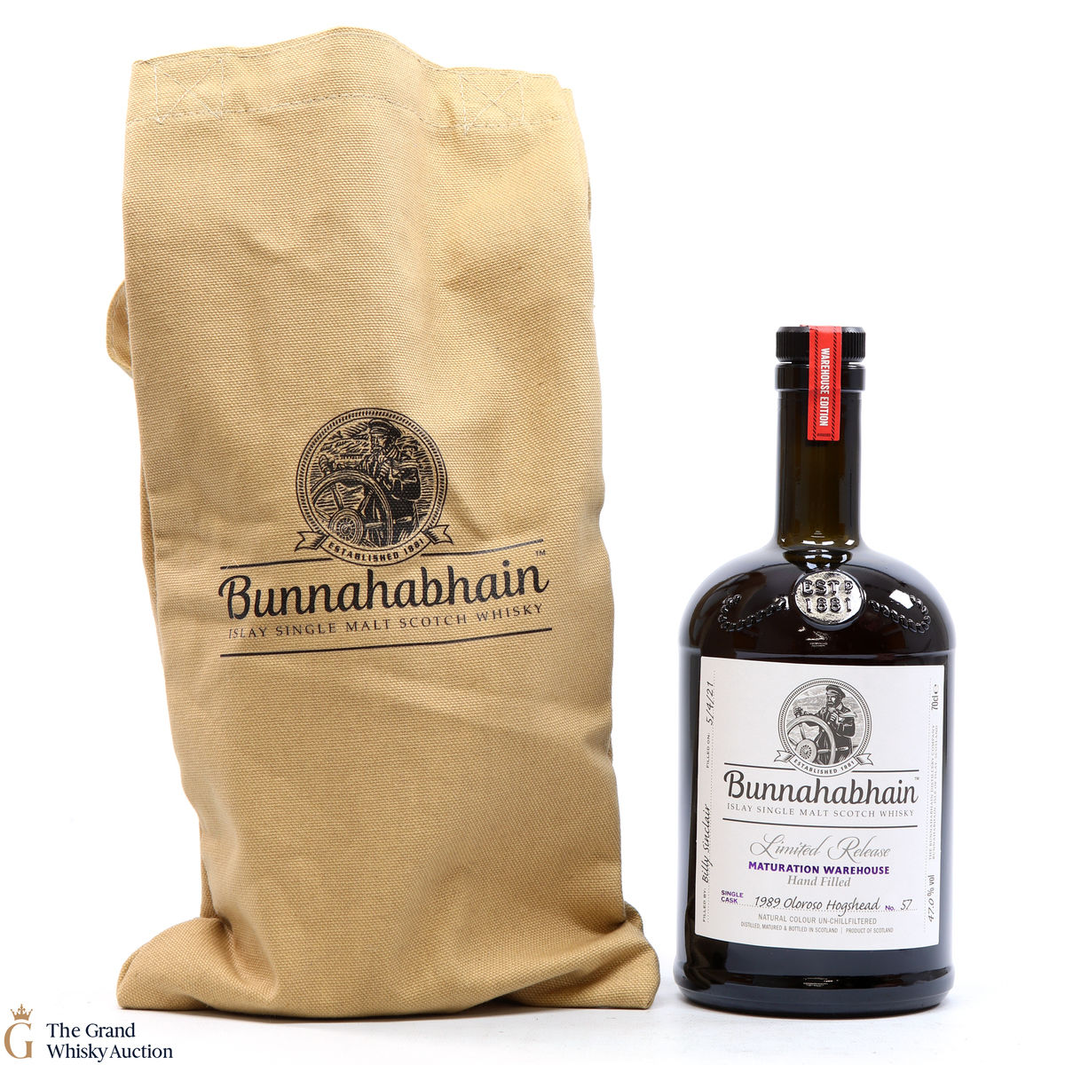 Bunnahabhain - 1989 Oloroso Hogshead #57 - Hand Fill