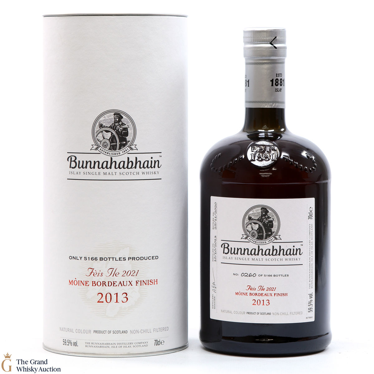 Bunnahabhain - Moine Bordeaux Finish 2013 - Feis Ile 2021