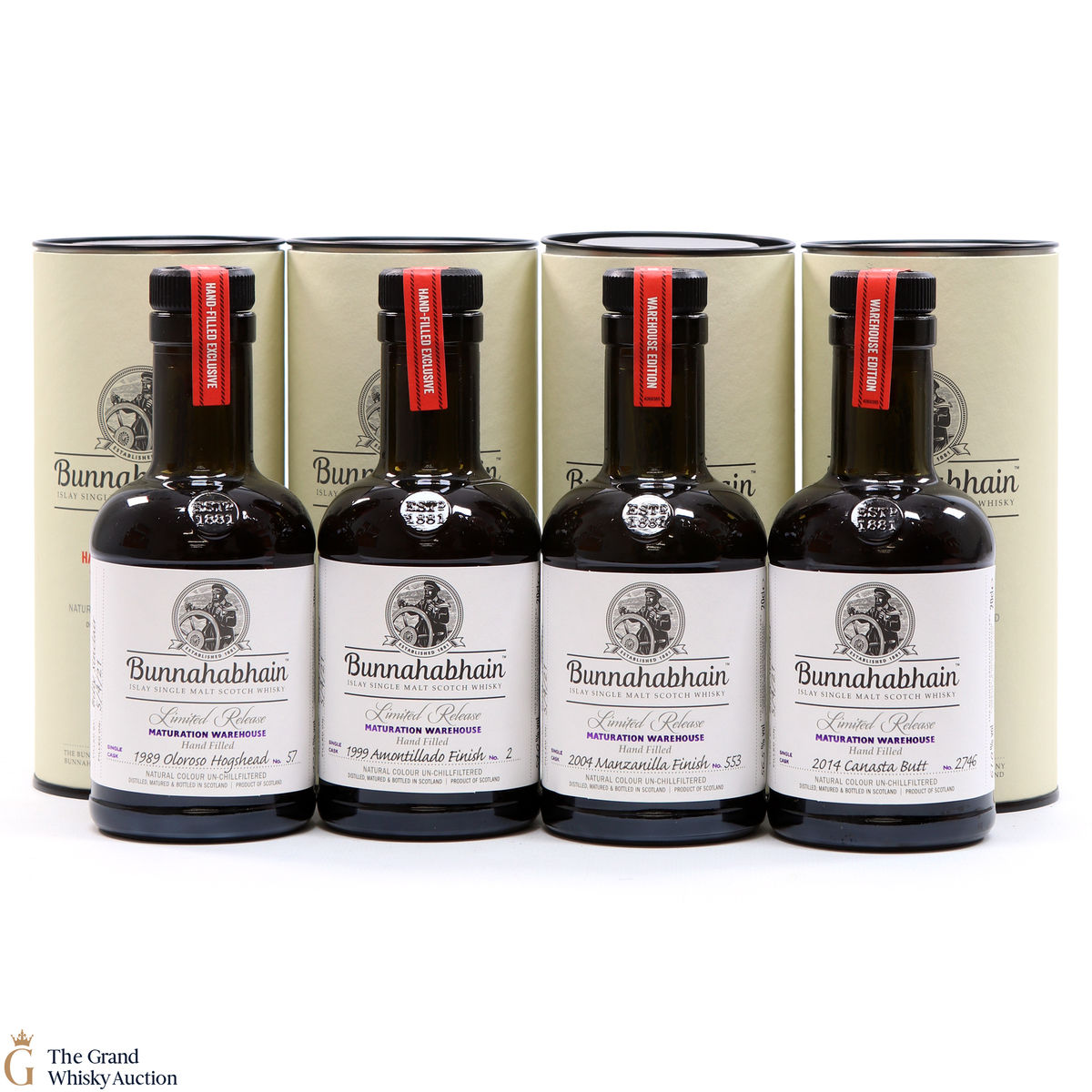 Bunnahabhain - Limited Release - Maturation Warehouse Hand Fill (4 x 20cl)