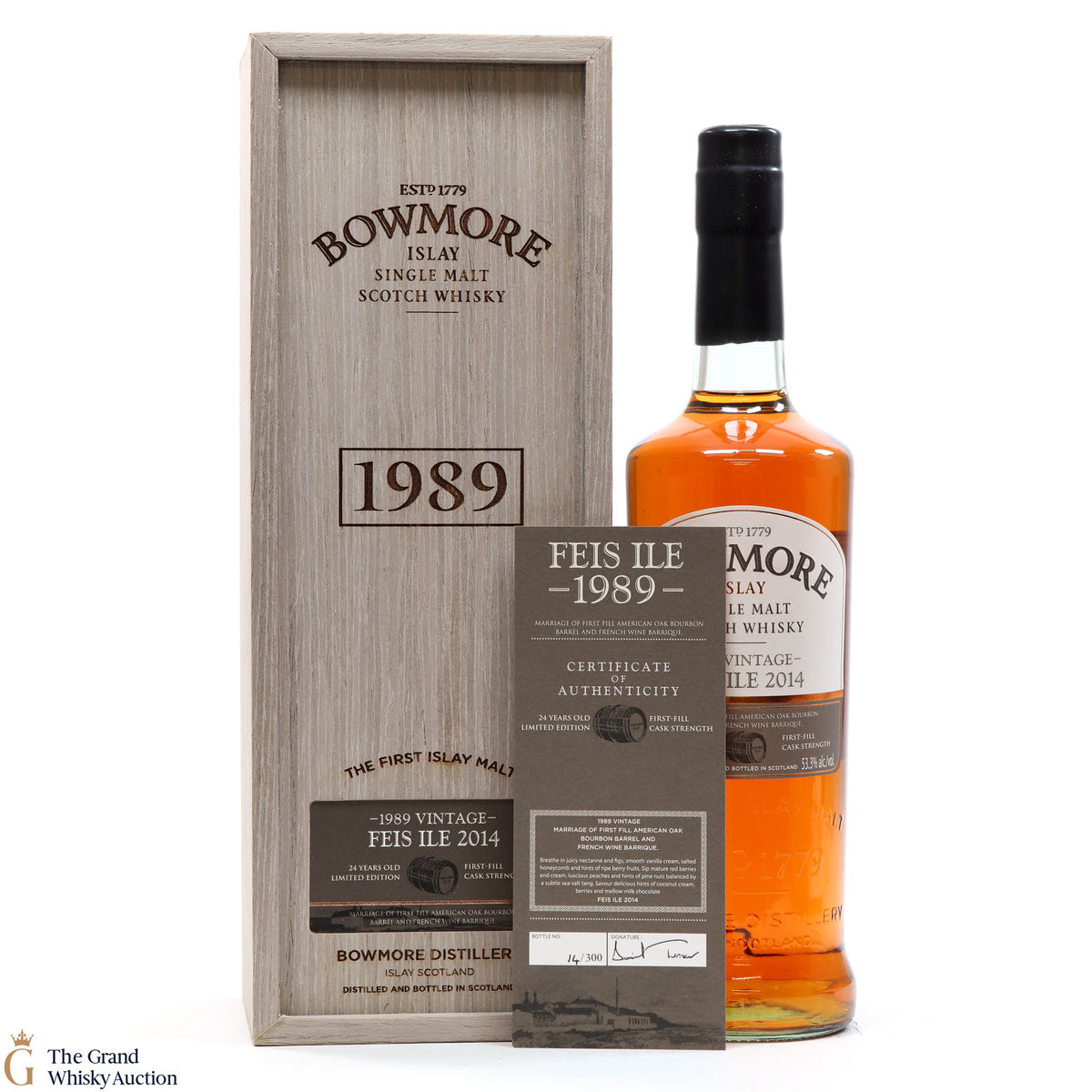 Bowmore - 24 Year Old - 1989 Vintage - Feis Ile 2014
