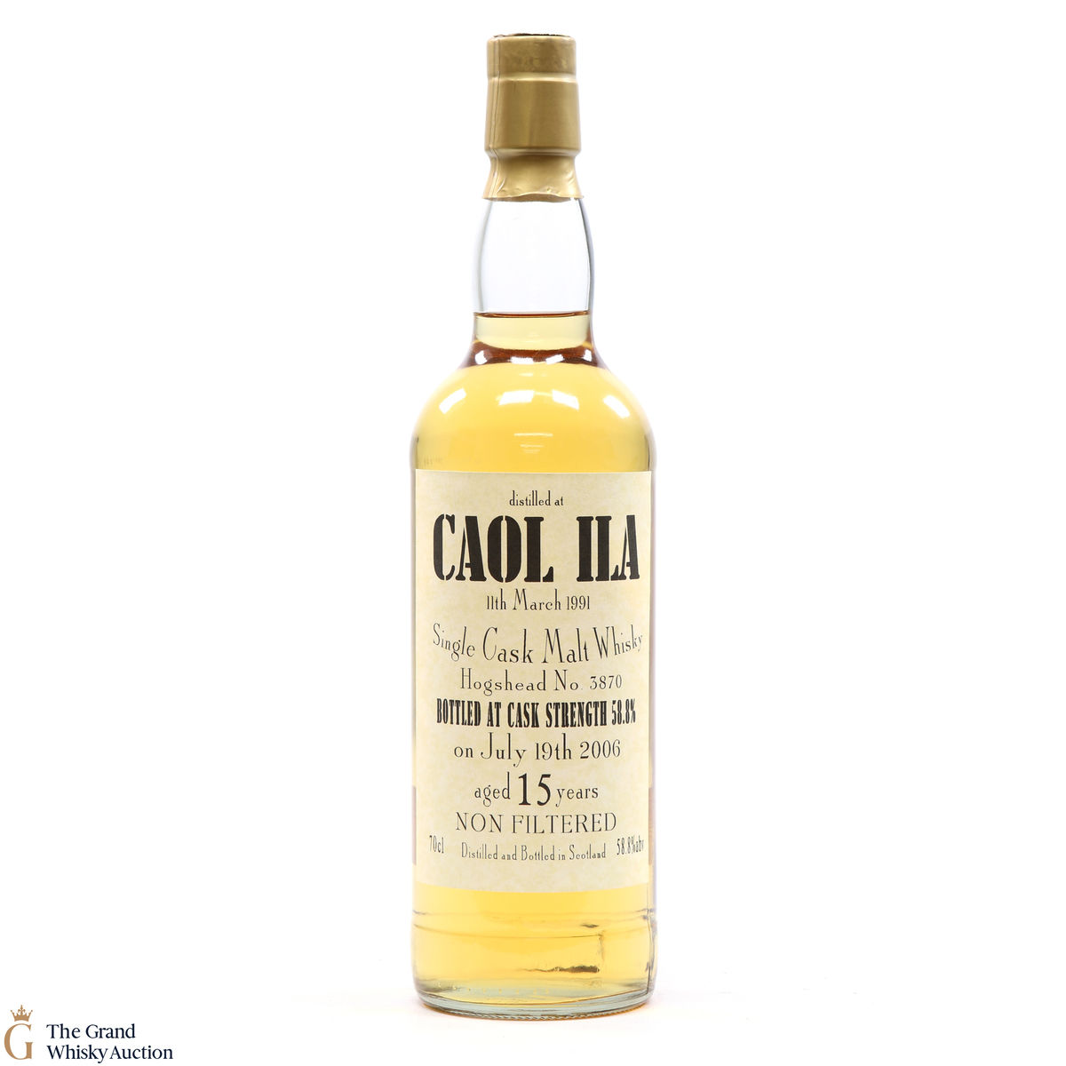 Caol Ila - 15 Year Old 2006 - Single Cask #3870