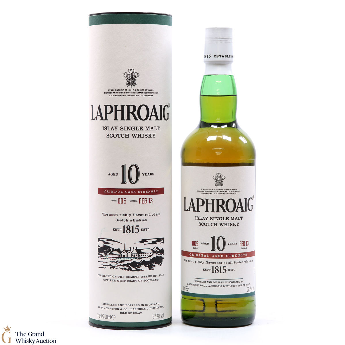 Laphroaig - 10 Year Old - Original Cask Strength Batch #005