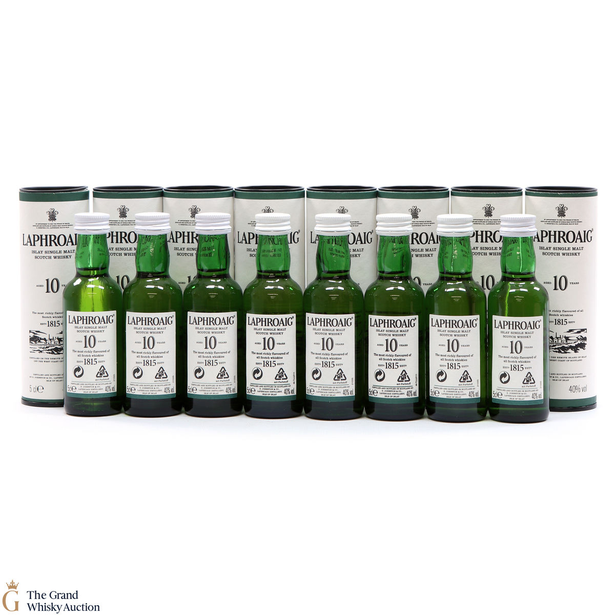 Laphroaig - 10 Year Old (8 x 5cl)