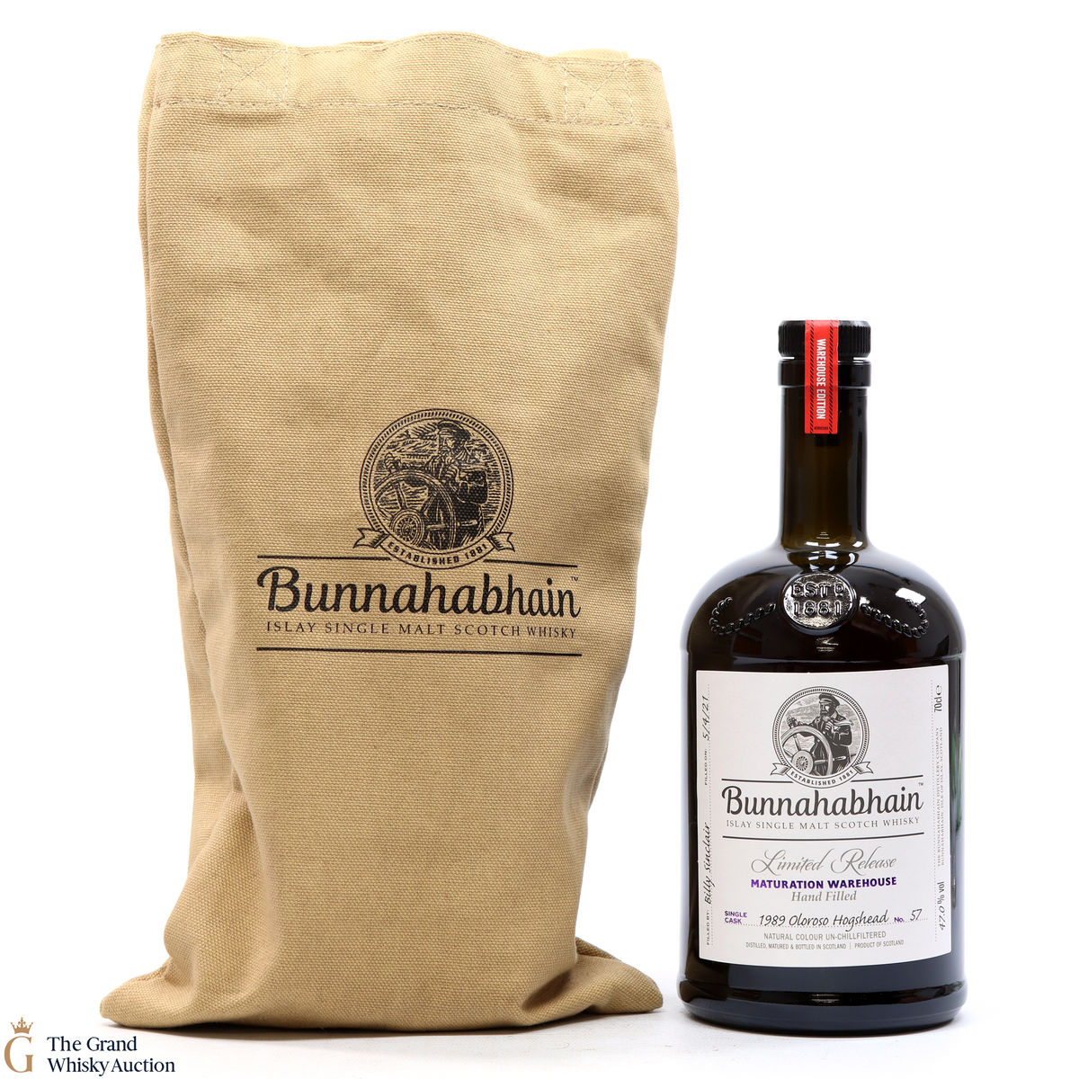 Bunnahabhain - 1989 Oloroso Hogshead #57 - Hand Fill