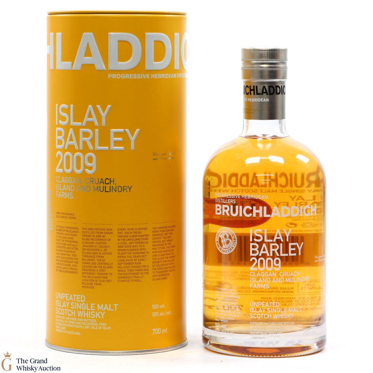 Bruichladdich - Islay Barley - 2009 Claggan, Cruach Island and Mulindry Farms