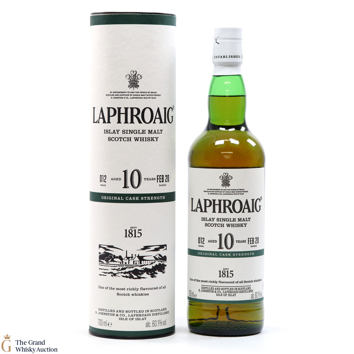Laphroaig - 10 Year Old - Original Cask Strength Batch #012