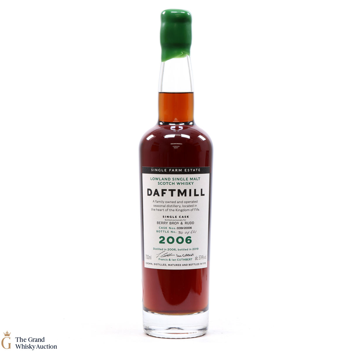 Daftmill - 2006 - Single Cask #039/2006 - (Berry Bros & Rudd)