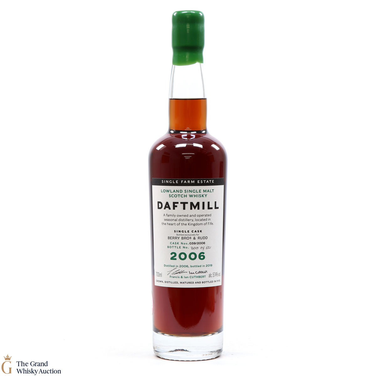 Daftmill - 2006 - Single Cask #039/2006 - (Berry Bros & Rudd)