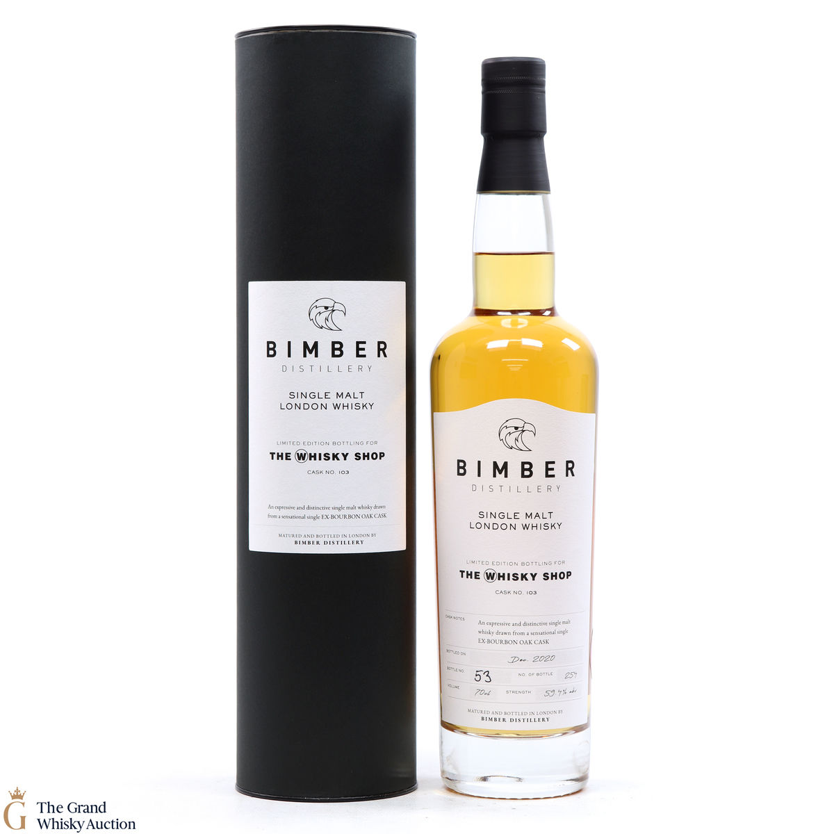 Bimber - Ex Bourbon Oak Cask #103 - The Whisky Shop Exclusive - Limited Edition