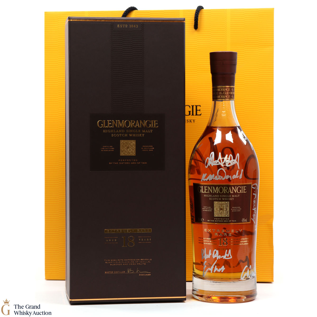 Glenmorangie - 18 Year Old - Extremely Rare (SIGNED)