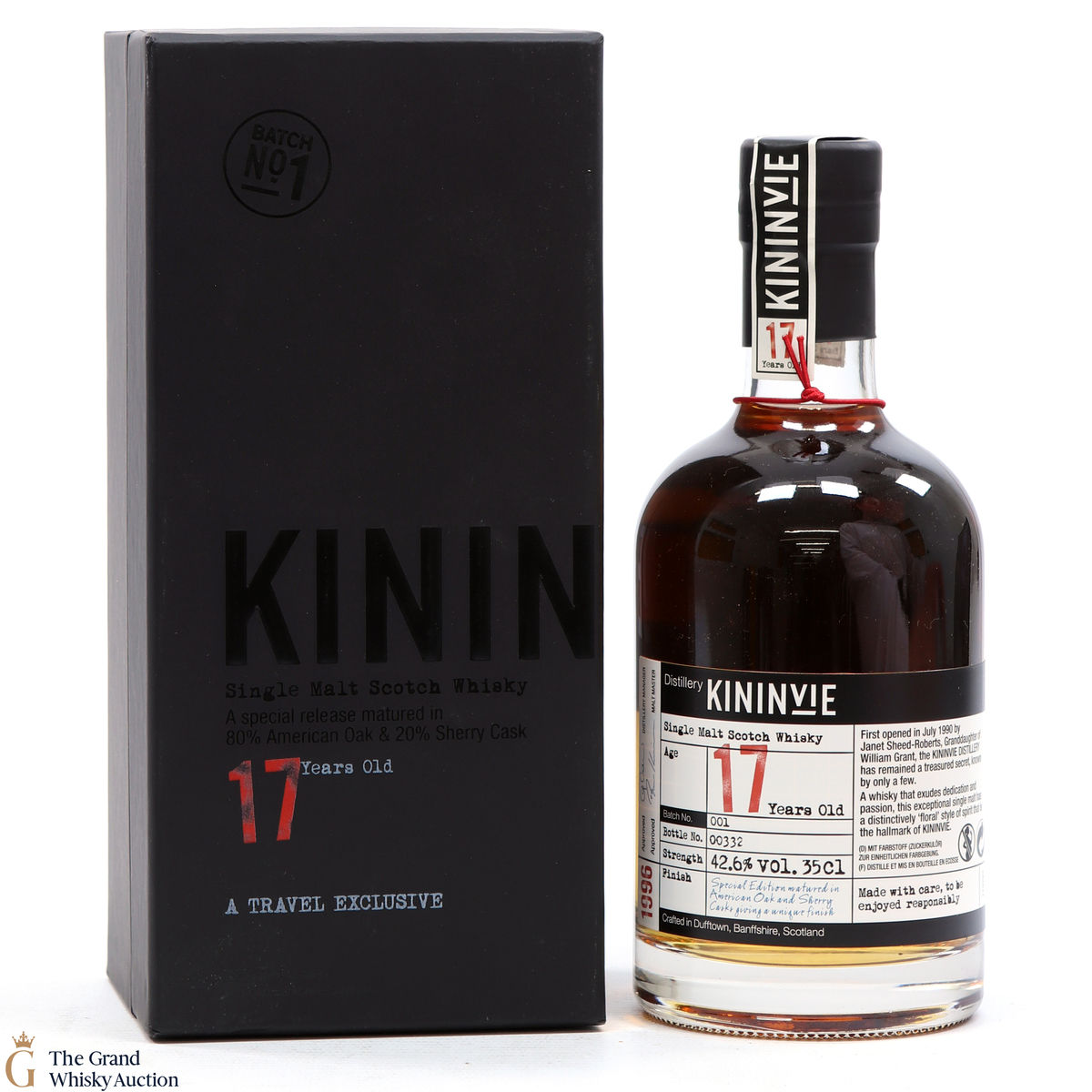 Kininvie - 17 Year Old - Batch #001-  35cl