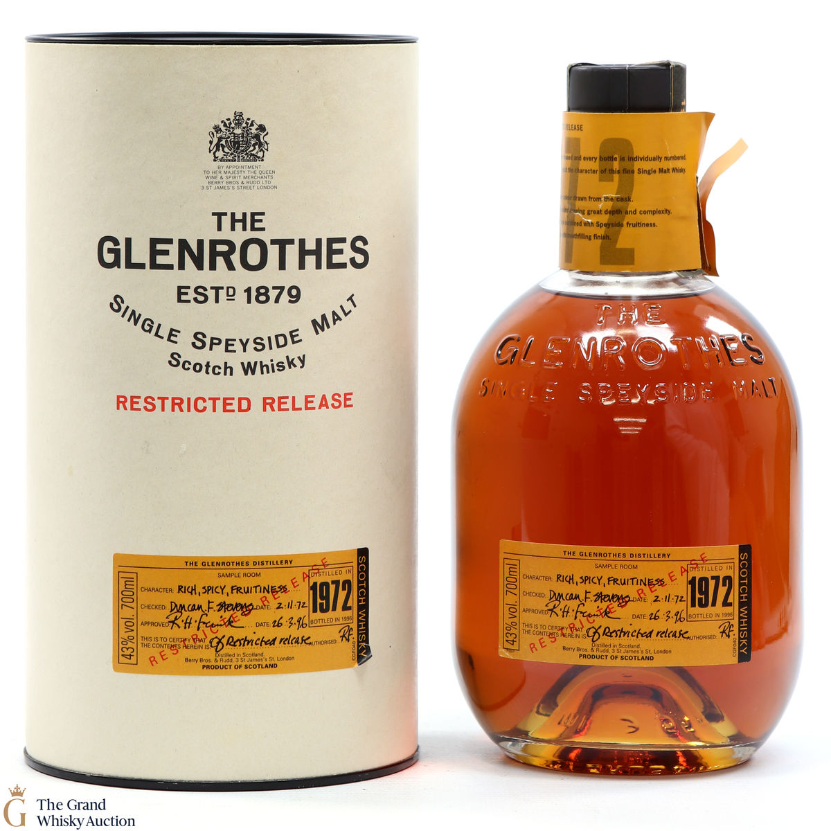 Glenrothes - 23 Year Old - 1972 Restricted Release