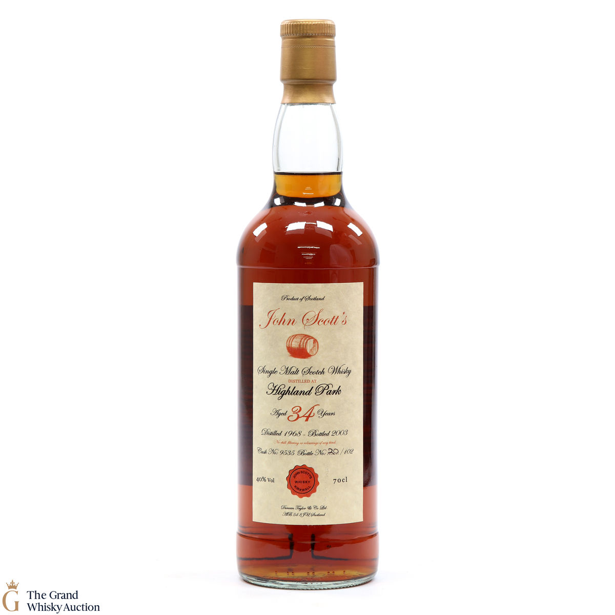 Highland Park - 34 Year Old John Scott 1968