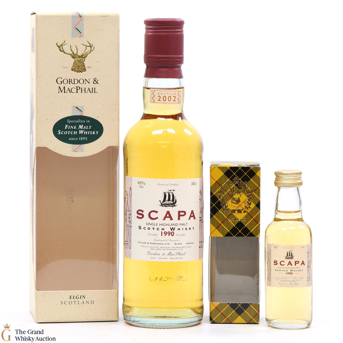 Scapa - 1990 - Gordon & MacPhail 2002 (35cl + 5cl)