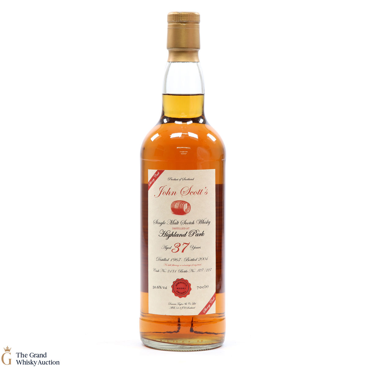 Highland Park - 37 Year Old John Scott 1967 - 2004 #3131