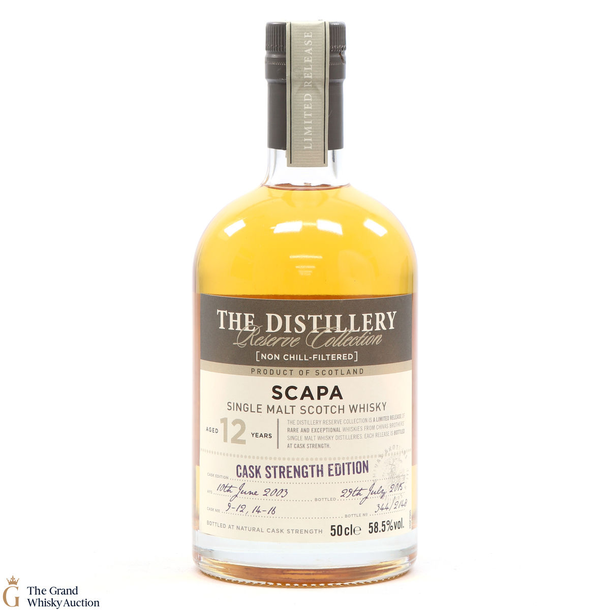 Scapa - 12 Year Old 2003 - Cask Strength Edition 9-12 & 14-16