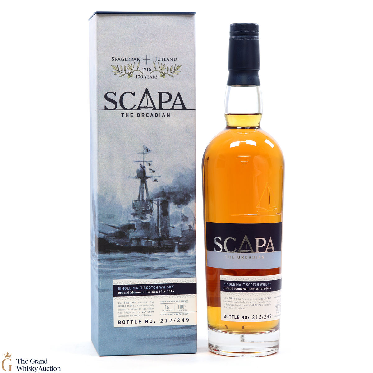 Scapa - 16 Year Old  - Jutland Memorial 100th Anniversary Edition - Single Cask
