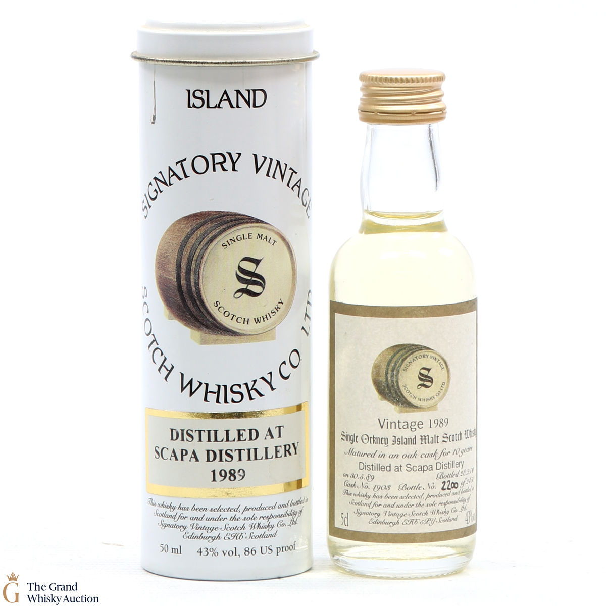 Scapa - 1989 - Signatory (5cl)