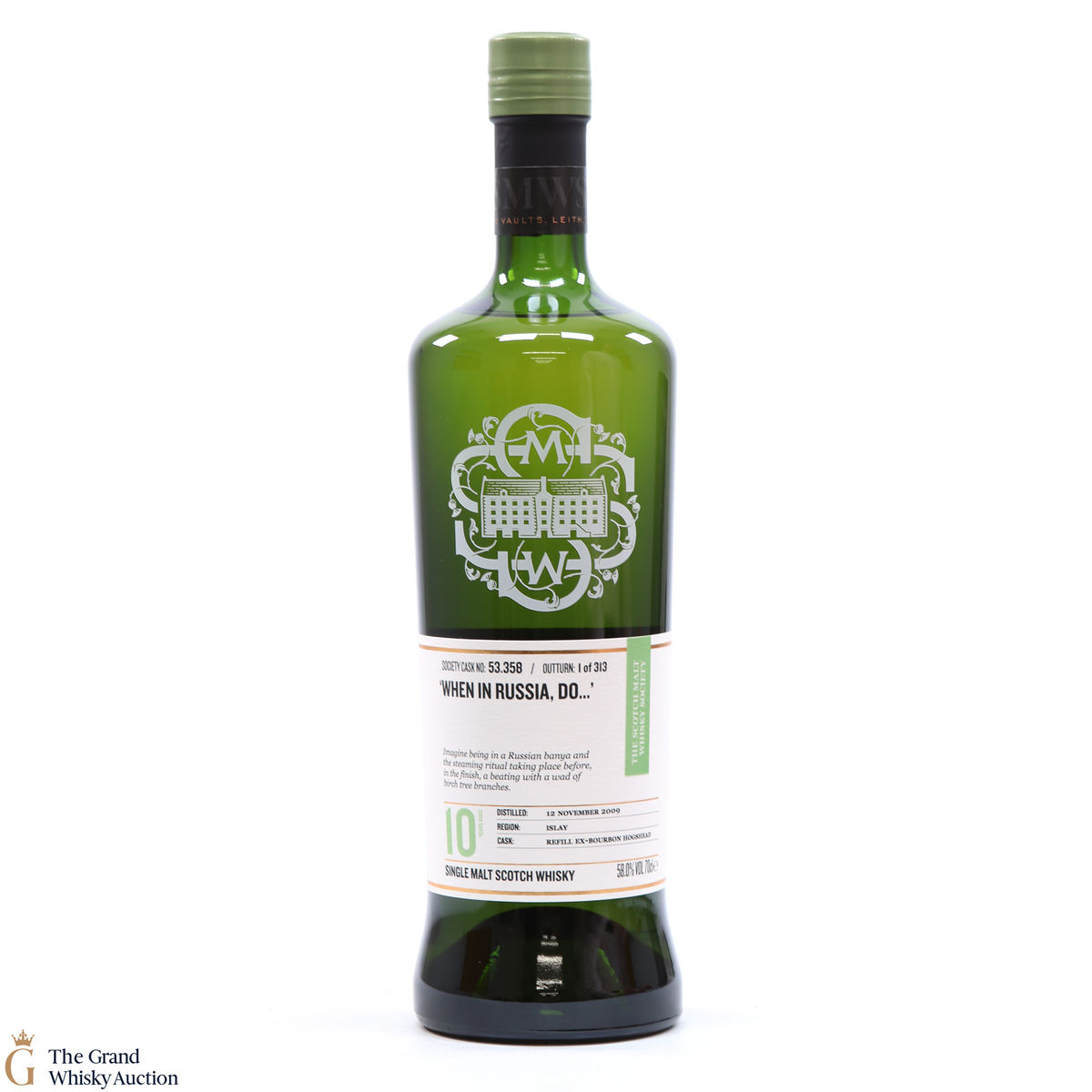 Caol Ila - 10 Year Old - 2009 SMWS 53.358 - When In Russia, Do...