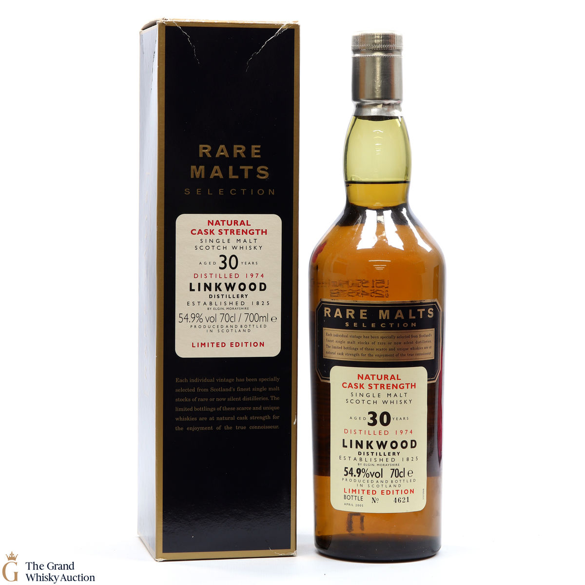 Linkwood - 30 Year Old 1974 - Rare Malts (54.9%)