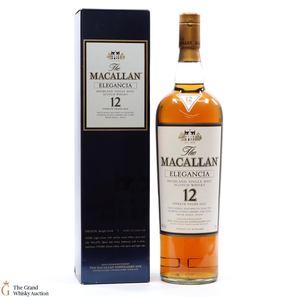 Macallan - 12 Year Old - Elegancia 1L