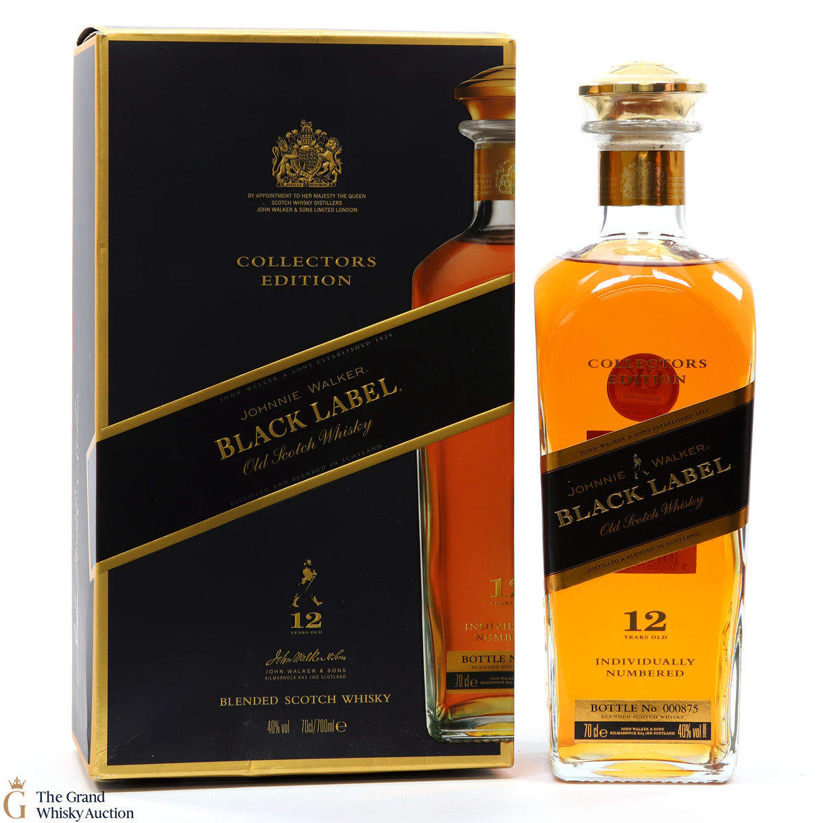 Johnnie Walker - 12 Year Old - Black Label - Collectors Edition